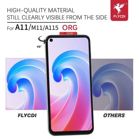 Дисплей FLYCDI для Samsung A115 Galaxy A11, M115 Galaxy M11, черный, без рамки Превью 3