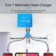 Мережевий зарядний пристрій RELIFE RL-304N, 87 Вт, Quick Charge, Power Delivery (PD), 6 портів Прев'ю 2