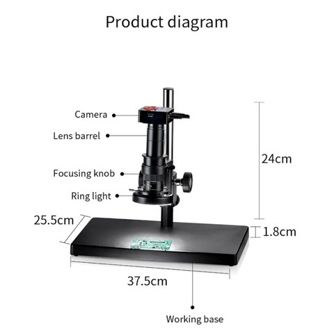 Microscopio USB industrial  Supereyes T006 Vista previa  2
