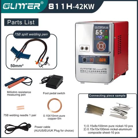 Máquina de soldadura por puntos Glitter 811H, 42 kW h Vista previa  2