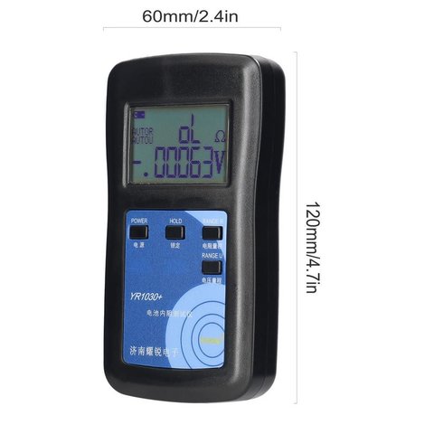 Internal Resistance Tester Yaorea YR1030+ , (up to 200 Ω, up to 44 V) Preview 1