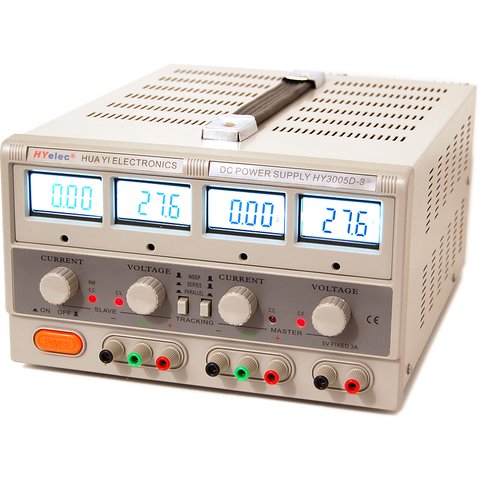 Power Supply HYelec HY3005D-3 (LCD Display; 0-30V; 0-5A) Preview 1