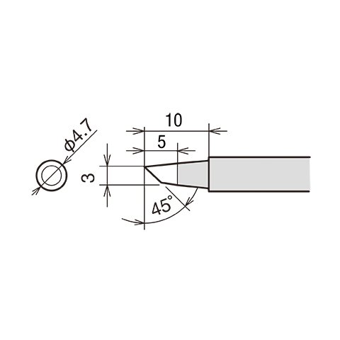 Soldering Iron Tip Goot RX-80HRT-3BC Preview 1