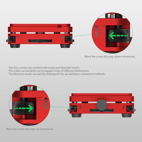 RB-03 Multi-functional Automatic Positioning Universal BGA Reballing Station Holder with 95 Stencil Nets Preview 4