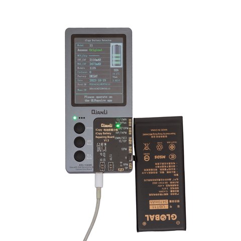 Аккумулятор Mechanic для Apple iPhone 11, Li-Polymer, 3,87 B, 3470 мАч, повышенная ёмкость, original IC Превью 1
