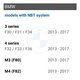Pantalla de 10.25″ con funciones CarPlay / Android Auto para BMW series 3 / 4 (F30 / F31 / F34 / F32 / F33 / F36 / F80) con el sistema NBT Vista previa  1