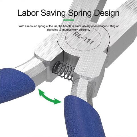 Pinza de pico largo RELIFE RL-111, 135 mm Vista previa  2