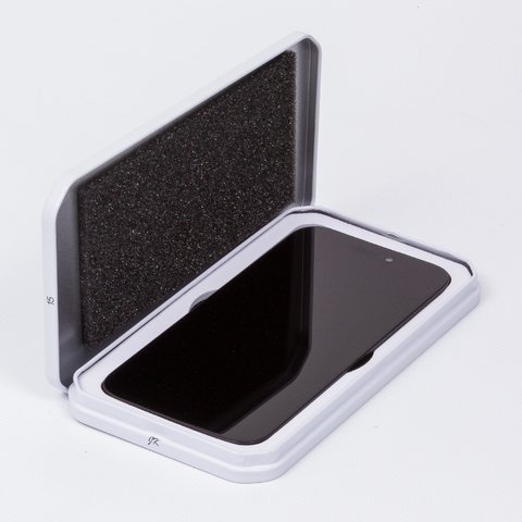 Pantalla LCD puede usarse con iPhone 15, negro, con marco, AAA, (TFT), JK Vista previa  2