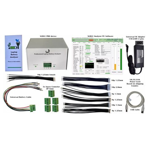 NLBA1 - Analizador profesional de baterías para portátiles Vista previa  5