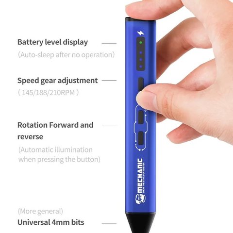 Destornillador eléctrico inalámbrico Mechanic ES240, 24 in 1 Vista previa  2