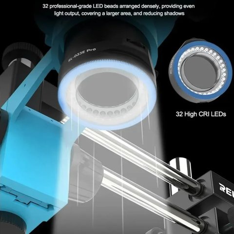 Iluminación para microscopio RELIFE RL-033E Pro, diodo, 32 LED Vista previa  2