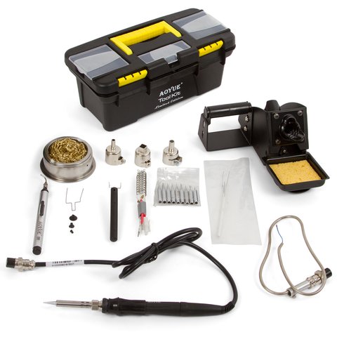 Термоповітряний ремонтний комплекс з ІЧ переднагрівачем AOYUE Int866 Прев'ю 5