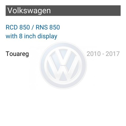Безпровідний CarPlay та Android Auto адаптер для Volkswagen Touareg (8.0 дюймів) Прев'ю 1