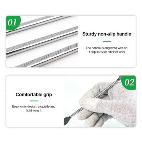 Лопатка RELIFE RL-065, для разборки мобильных устройств, металл, 3 in 1 Превью 6