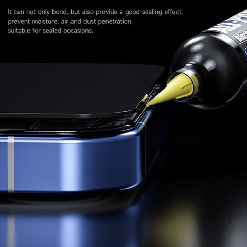 Клей Mechanic G7, поліуретановий, білий, швидковисихаючий, для приклеювання задніх кришок, для дисплейних рамок, 30 мл Прев'ю 3