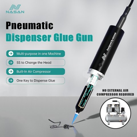 Пистолет универсальный NASAN NA-D8, 50 мл, 30 мл, 10 мл, пневматический, автоматический Превью 1