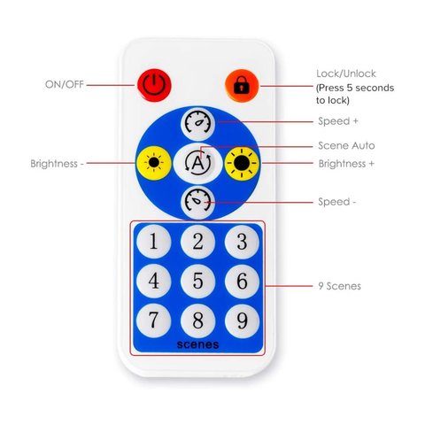 Светодиодный контроллер SP608Е музыкальний , автономный (4096 пкс, 5-24 В, Bluetooth) Превью 1