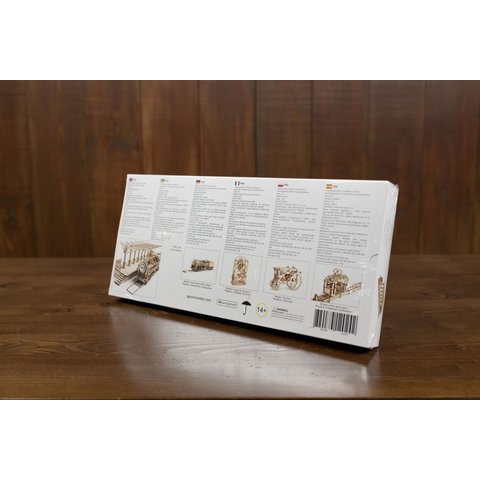 Механічний 3D-пазл UGEARS Перон Прев'ю 7