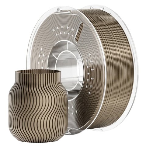 Філамент для 3D-принтера ELEGOO PLA Metal Gold, 1 кг Прев'ю 1