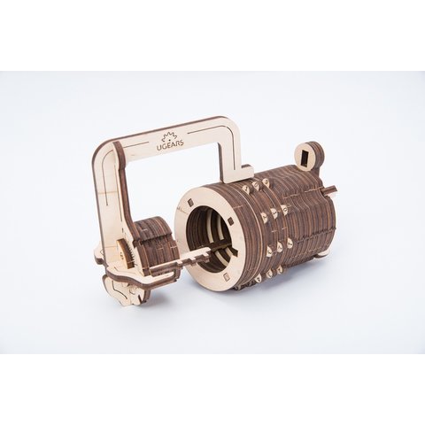 Mechanical 3D Puzzle UGEARS Combination Lock Preview 3
