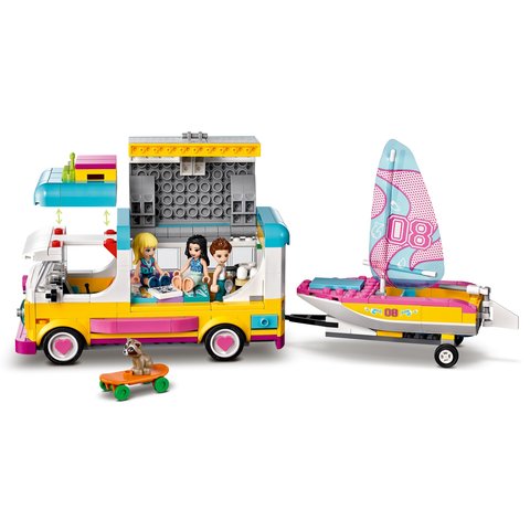 Конструктор LEGO Friends Лісовий будинок на колесах і яхта (41681) Прев'ю 8